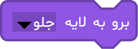 بلوک "برو به لایه ..."