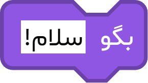 بلوک «بگو ...»