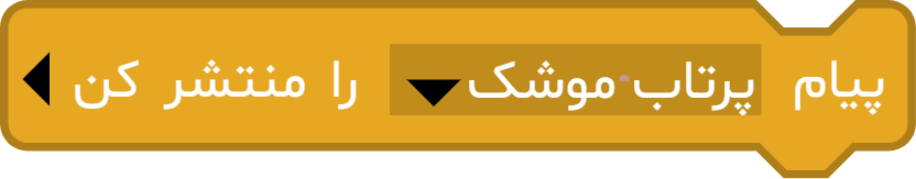 کاربرد بلوک انتشار پیام